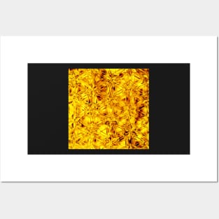 Yellow Crystal 1 Posters and Art